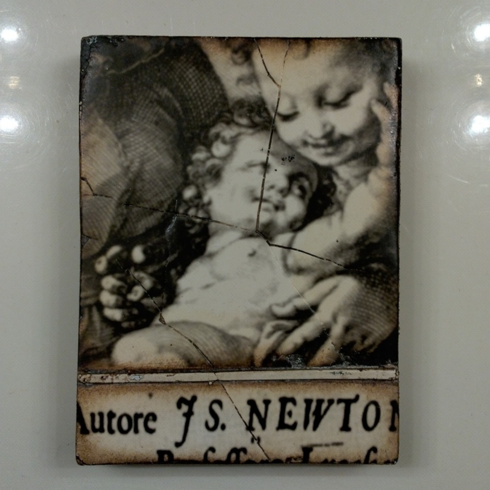 Sid Dickens T-134 "Cherubim" Memory Block wall tile *Rare & Retired*